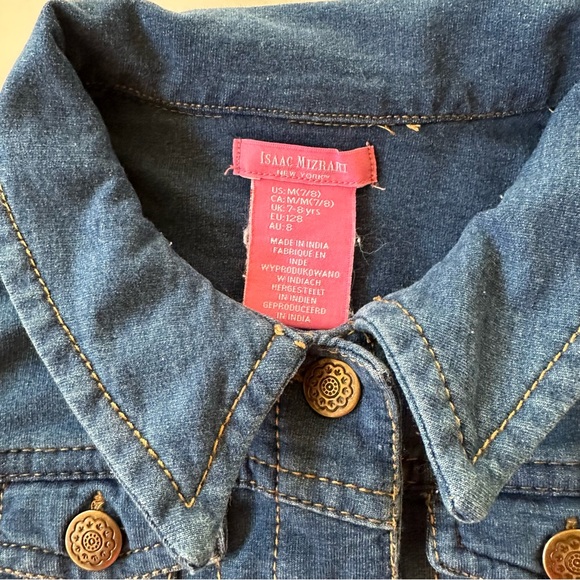 Isaac Mizrari Stylish Blue Jacket - Picture 3 of 4